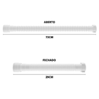 Sifão Sanfonado Universal 73cm Branco | Valeplast | 05 Un